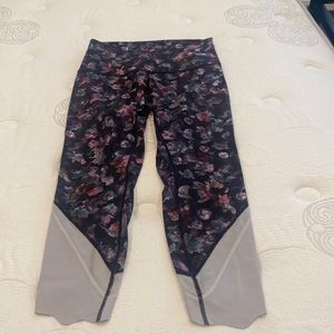 Lululemon flower pattern leggings